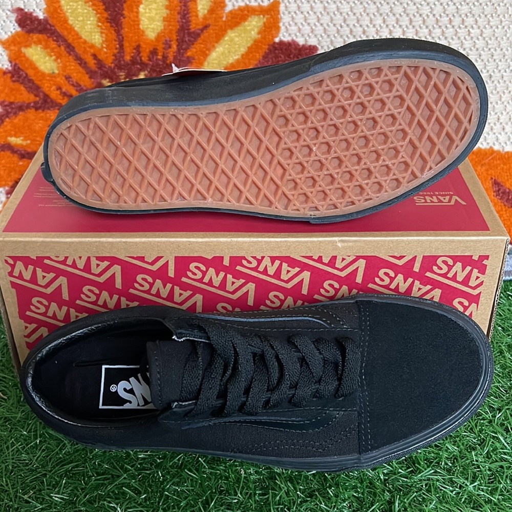 Vans Old School Platforms Black/Black WMNS - Picture 4 of 16